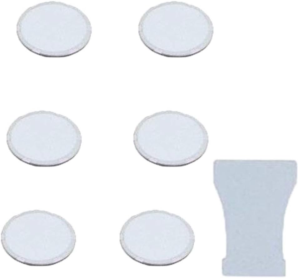 16MM Ultrasonic Mist Maker Disk Fogger Replacement Ceramics Discs for Humidifier Parts with Replacement Tool silver color
