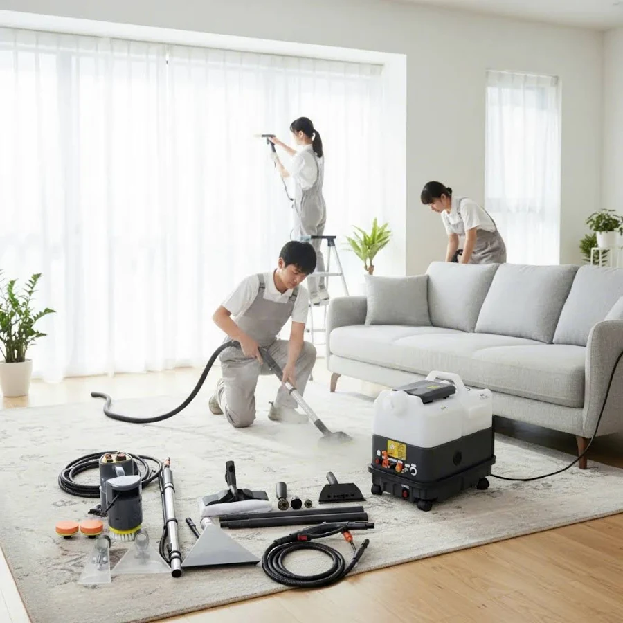 Wholesale New Condition Electric Walk-Behind Floor weeper Cleaner Machine Mini Hand Push for Commercial Portable Electric Floor Washing Machine T1 