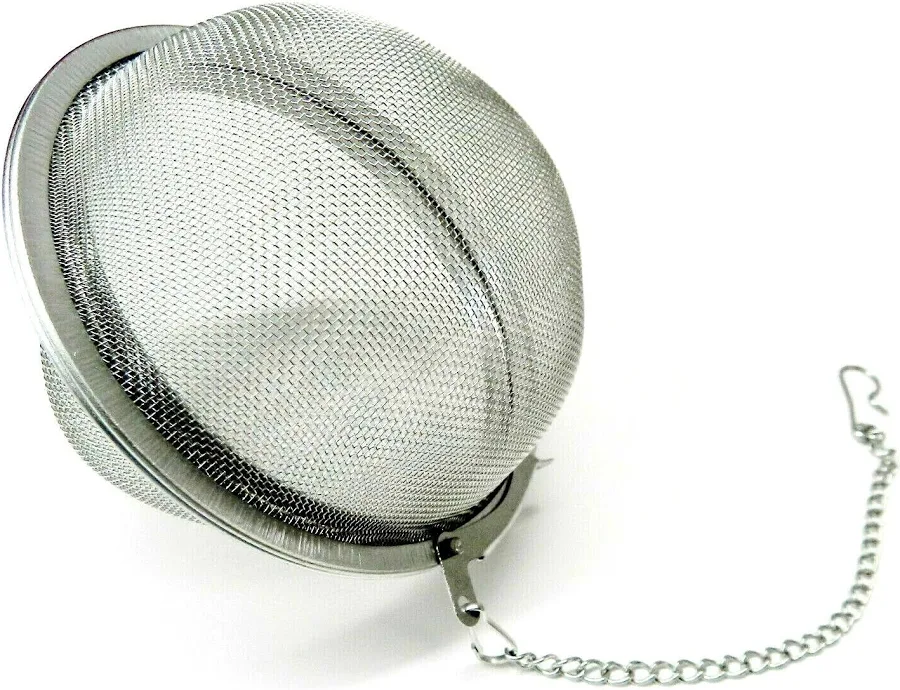 JTS 3" Basket for Parts Cleaning Ultrasonic Cleaner Parts Large Holding Ball with Chain