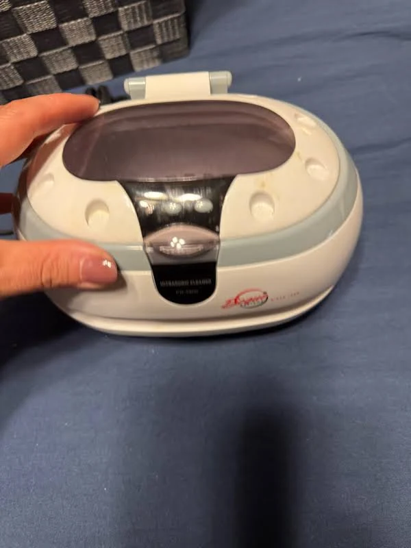 Ultrasonic Jewelry Cleaner In White And Light Blue | Color: Gray/White | Size: Os | Maej916's Closet