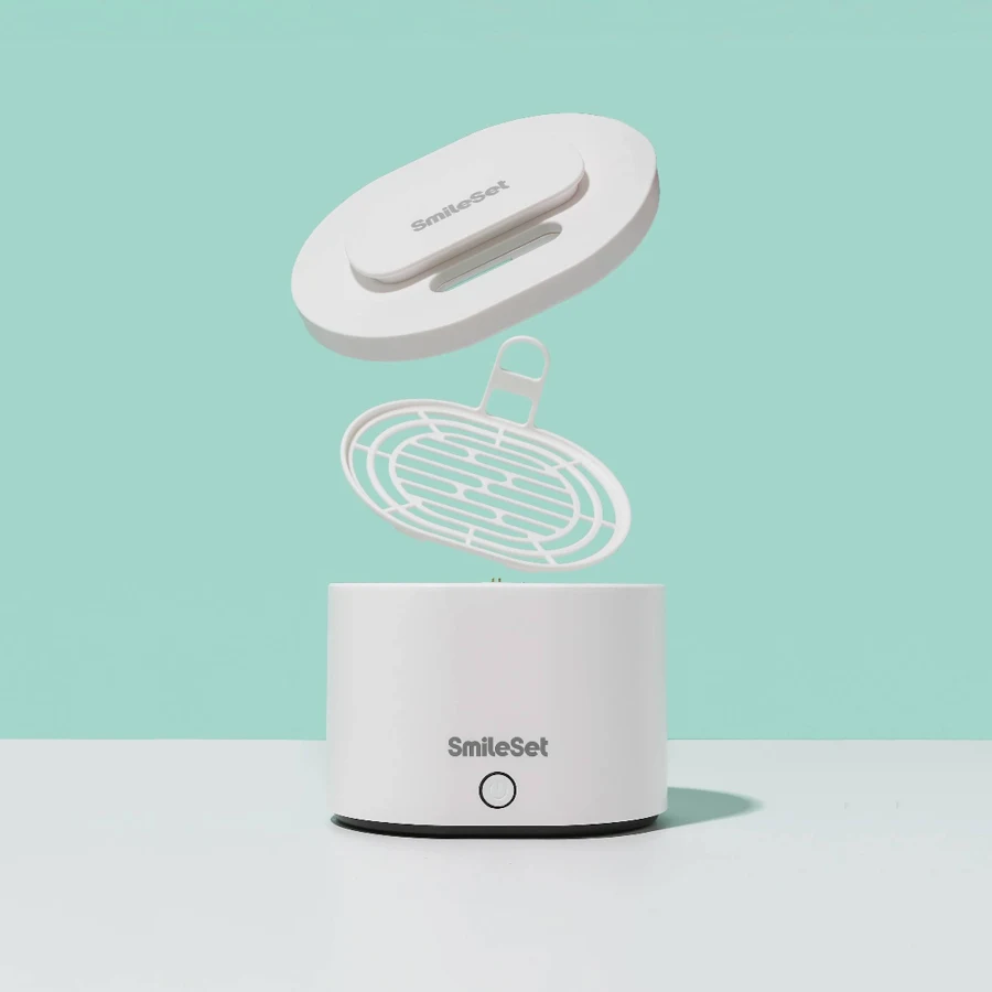 SmileSet Premium Ultrasonic Cleaner with UV Sanitizer