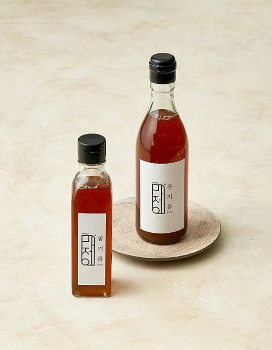 [마정기름집] 100% 통깨 햇참기름 2종 (택1) - [마정기름집] 100% 통깨 햇참기름 180mL