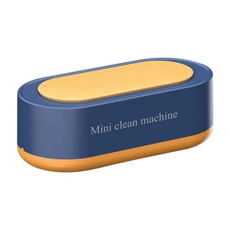 Wovilon Portable Ultrasonicing Cleaning Machine Small High Frequency Vibration Jewelry Glasses Watches Cleaner 360 Degree Cleaning Box