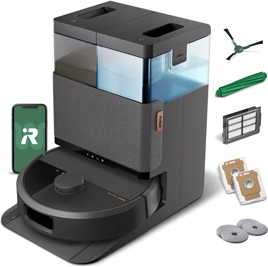 iRobot Roomba Plus 505 Combo Robot Vacuum & Mop + AutoWash Dock