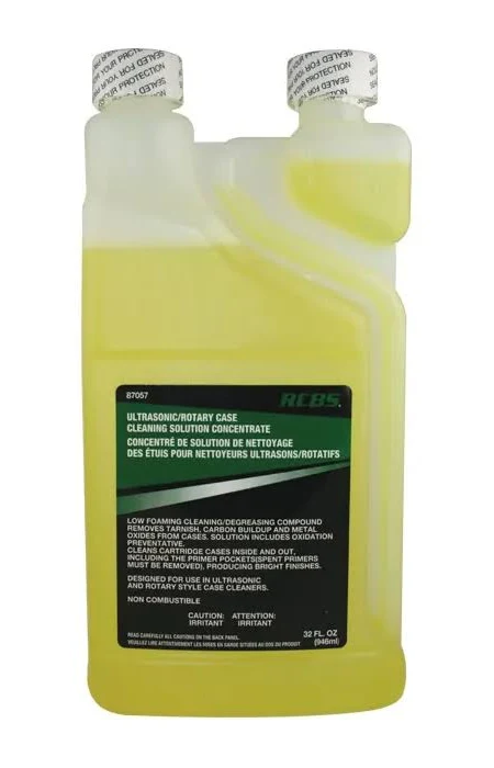 RCBS Ultrasonic/Rotary Case Cleaning Solution - 32 oz