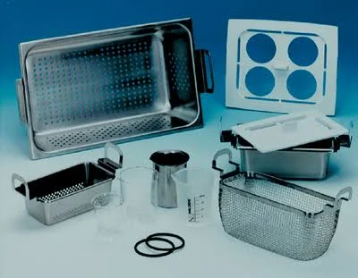 100-410-164 Branson Ultrasonics Perforated Tray for 1.5 gal. Unit, Stainless Steel