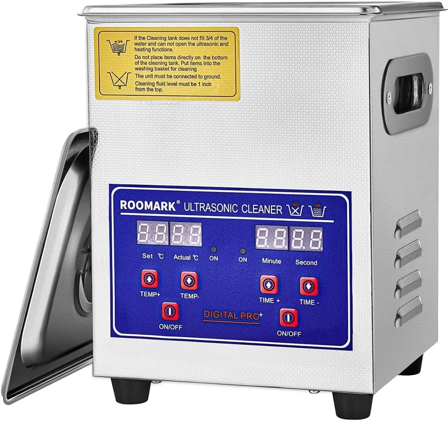 Roomark Ultrasonic Cleaner with Digital Timer & Heater Machine