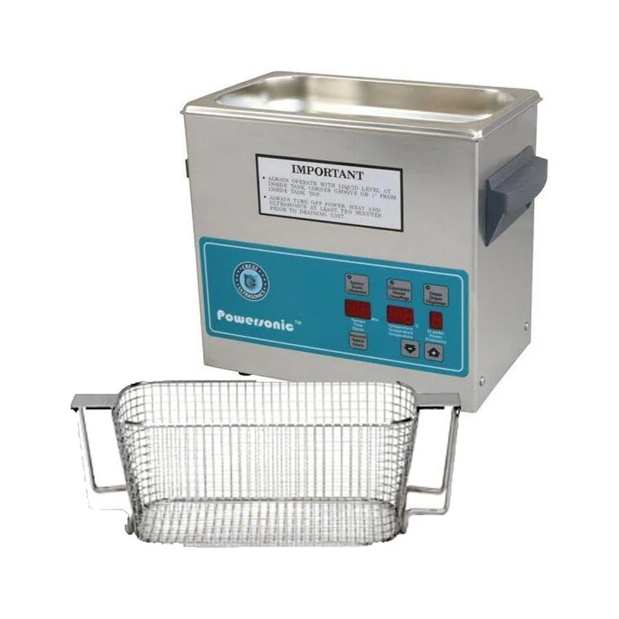 Crest Ultrasonic Cleaner with Power Control and Mesh Basket