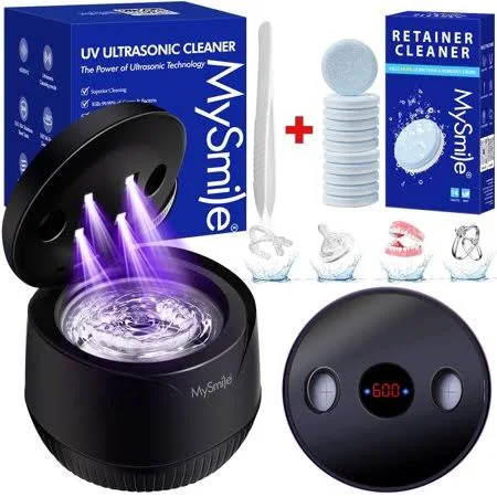 Mysmile Portable Ultrasonic Retainer Cleaner