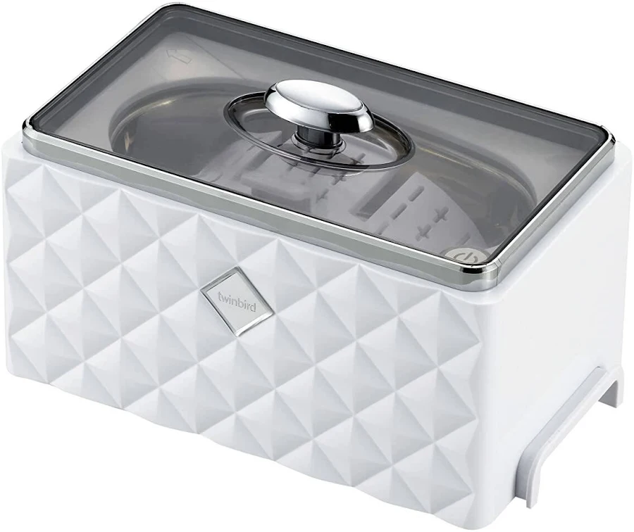 Twin Bird ultrasonic cleaner White EC-4548W