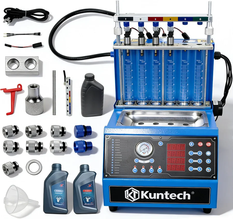 6 Cylinder Gdi Efi Fsi Mpi Piezo Ultrasonic Fuel Injector Cleaner