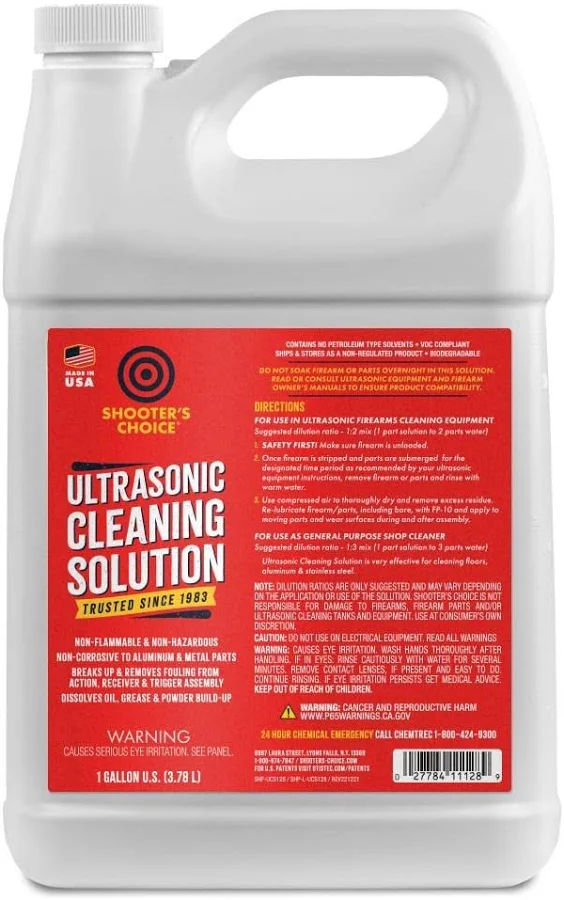 128 Fl Oz Ultrasonic Cleaning Solution Non Corrosive Safe For Aluminum