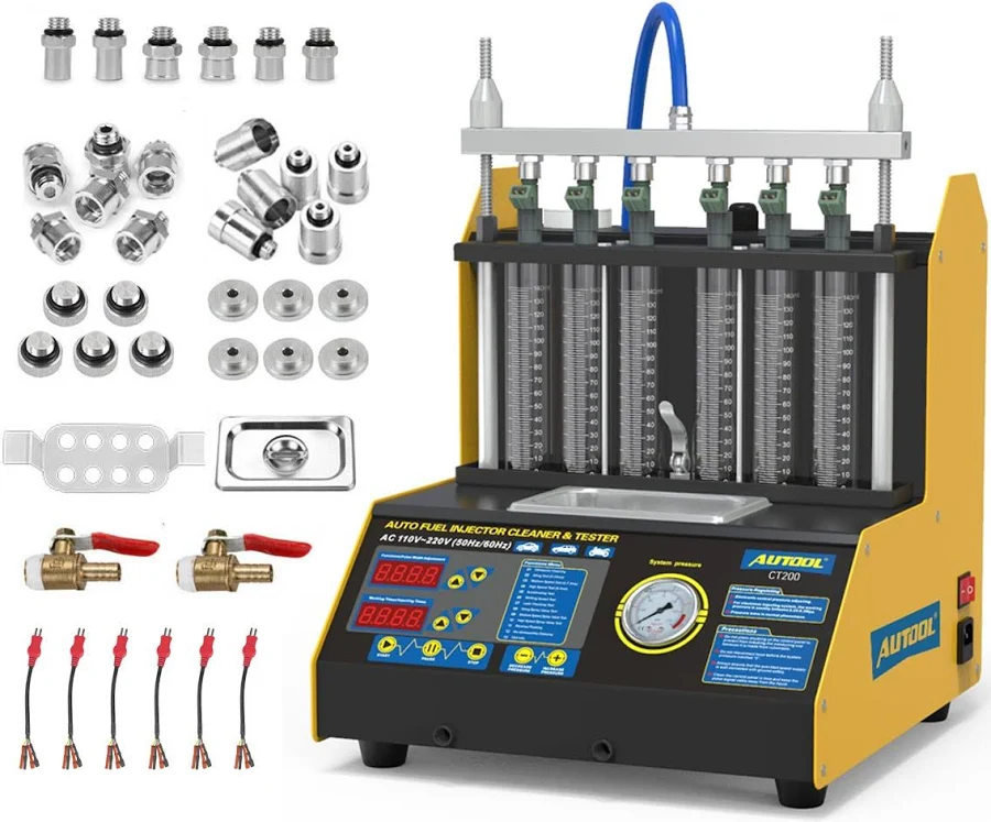 AUTOOL Fuel Injector Cleaner and Tester Machine