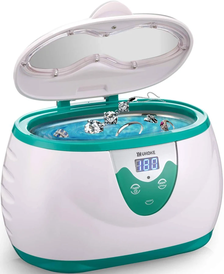 Ukoke Ultrasonic Jewelry Cleaner with Timer