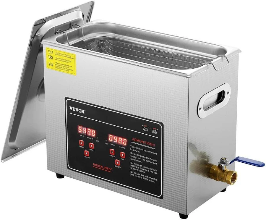 VEVOR Ultrasonic Cleaner with Digital Timer and Heater