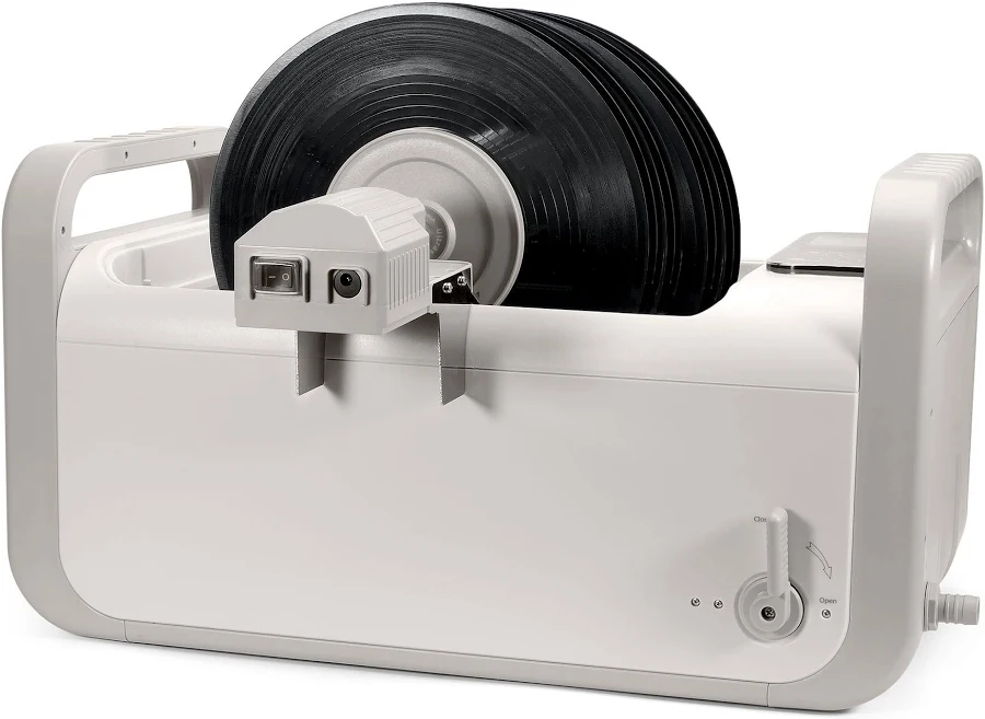 LifeBasis Professional CD-4875 Digital Ultrasonic Vinyl Record Cleaner