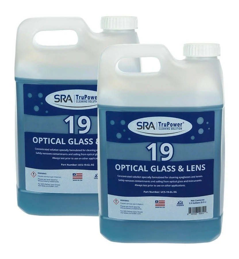 SRA TruPower #19 Optical Glass and Lens Ultrasonic Cleaner - 5 Gallons