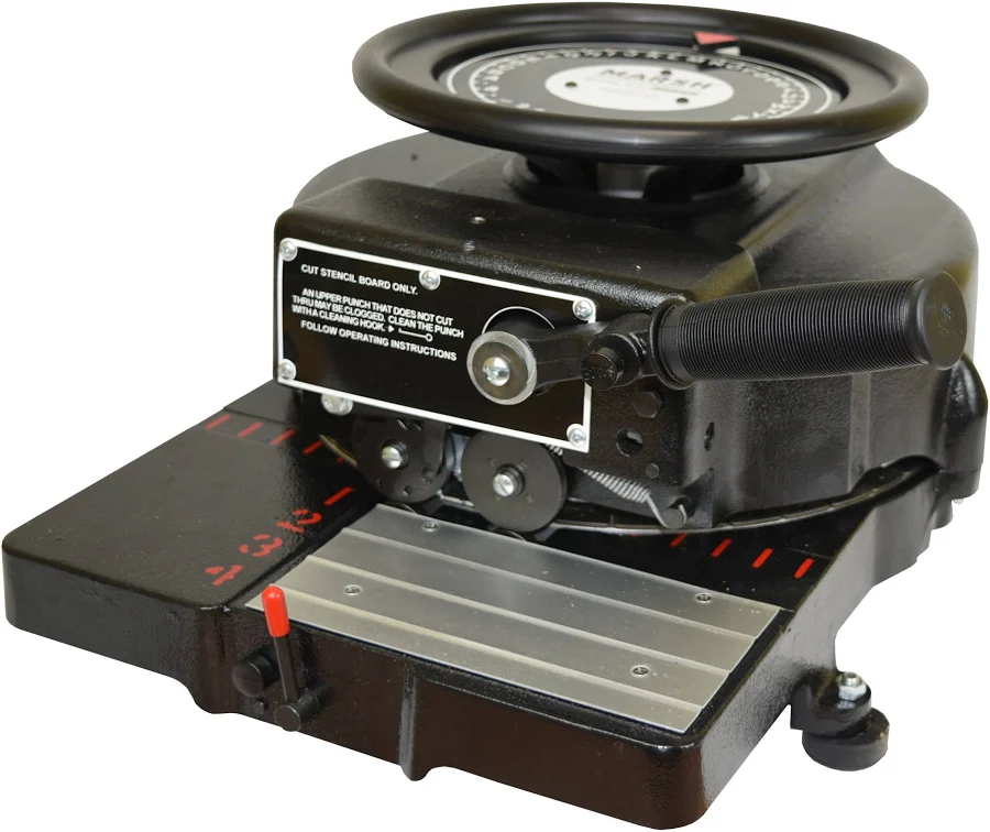 MSSC LLC 3/4 - 4 Line Marsh Model S Stencil Cutting Machine - Pro Pack Solutions