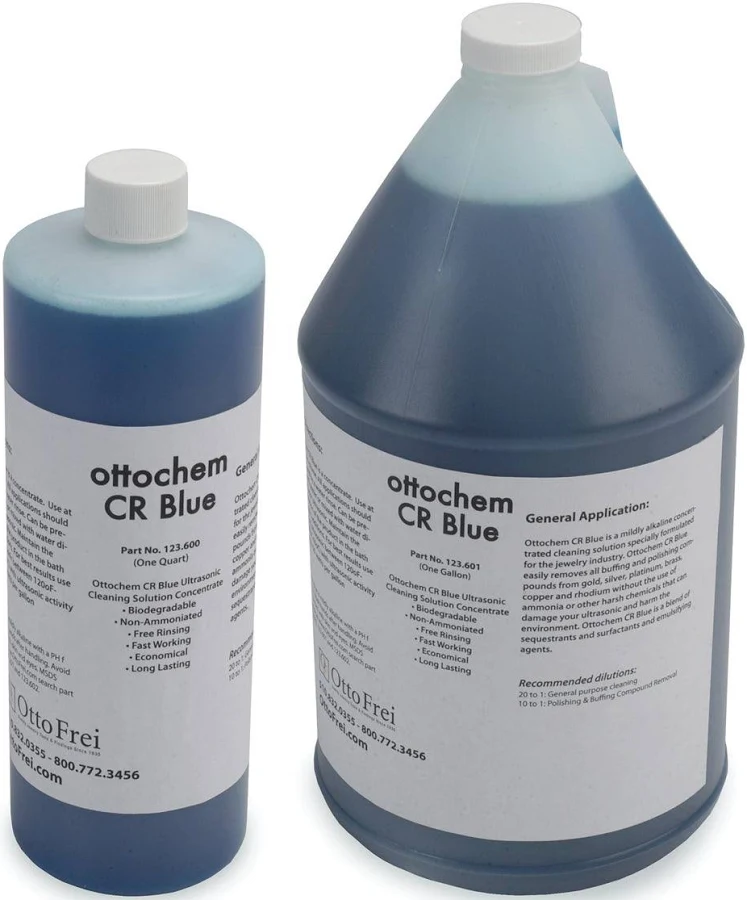 Ottochem CR Blue Ultrasonic Cleaning Concentrated Solution 1 Quart