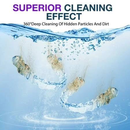 2 Pack Ultrasonic Retainer Cleaner Machine