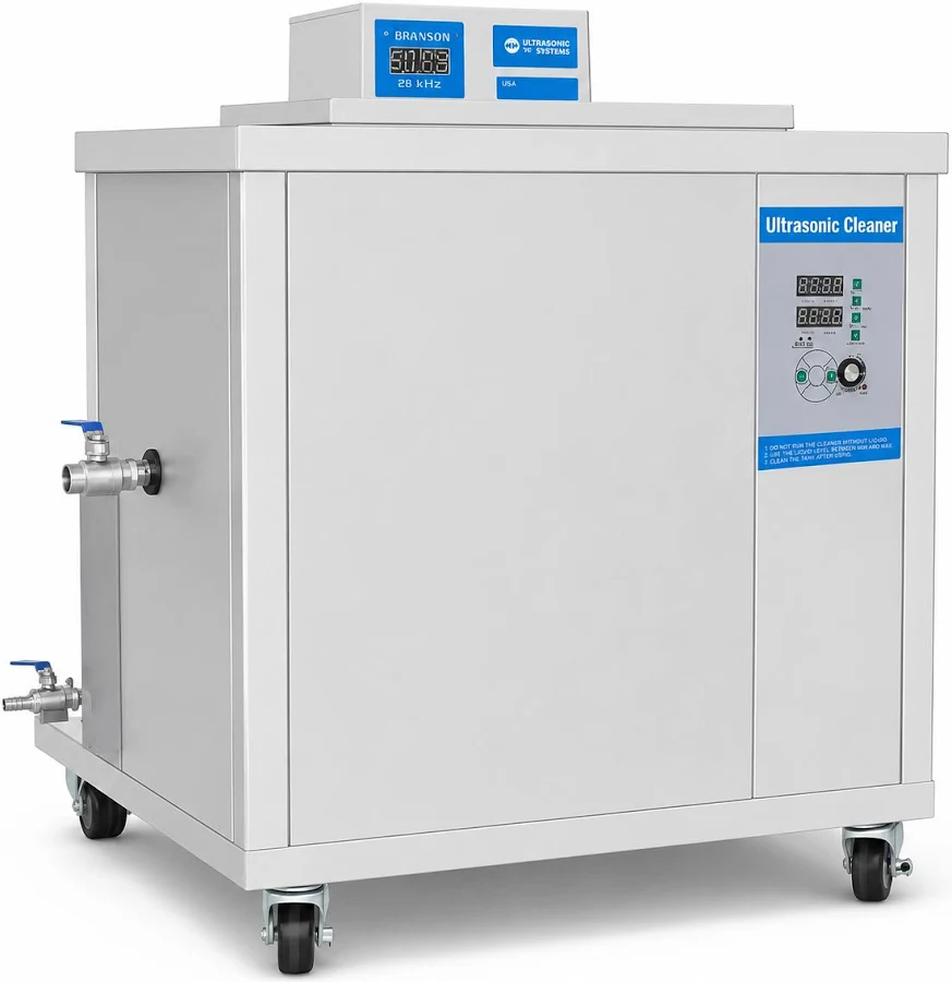 SN-1012F+ 38L 40kHz 220V Industrial Ultrasonic Cleaner Machine With 20-80°C Heating System And Stainless Steel Tank