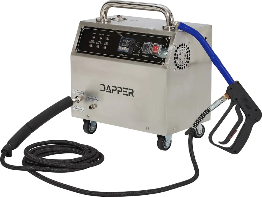 Commercial Steam Cleaner with 230°F Steam and 1 Gallon Tank