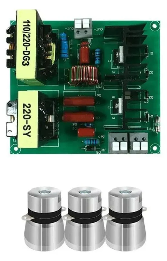 40KHz Ultrasonic Cleaner Driver Board Kit With Transducer For Car Washers And Home Washing Machines Easy Install 150W 220V PCB Circuit Board Includes