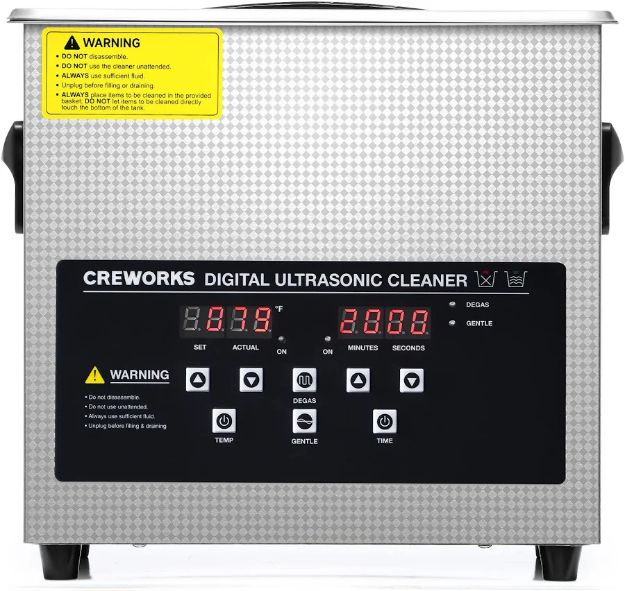 Ultrasonic Cleaner with Digital Timer and Heater
