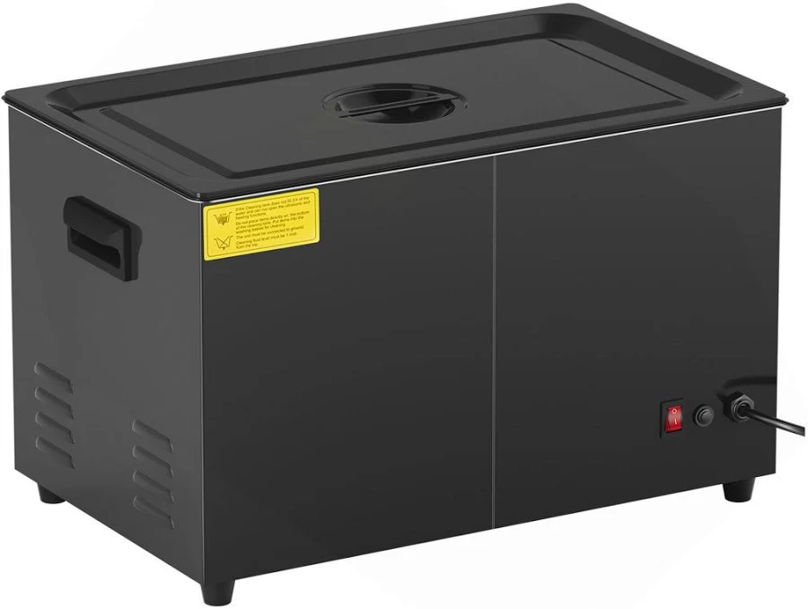 30L Sonic Cleaner, 600W Digital Ultrasonic Cleaning Machine With Upgraded Degassing And Gentle Mode, 40Khz Industrial Ultrasound Cleaner With Timer 