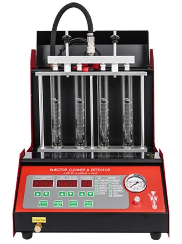 Wholesale 4 Cylinder Ultrasonic Injector Cleaner Auto GDI Fuel Injector Cleaning Machine Diagnostic Tools Ultrasonic Cleaner workshop Auto fuel 