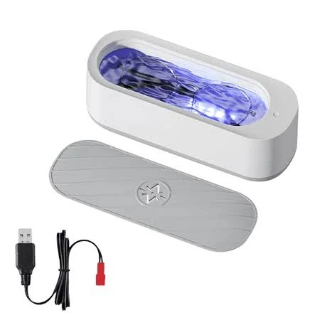 Ccchcy Ultrasonic Glasses Cleaner Machin, Professional Sonic Cleaner with One-Touch Operation, for Rings, Glasses, Jewelry, denture, Women's, Size: 