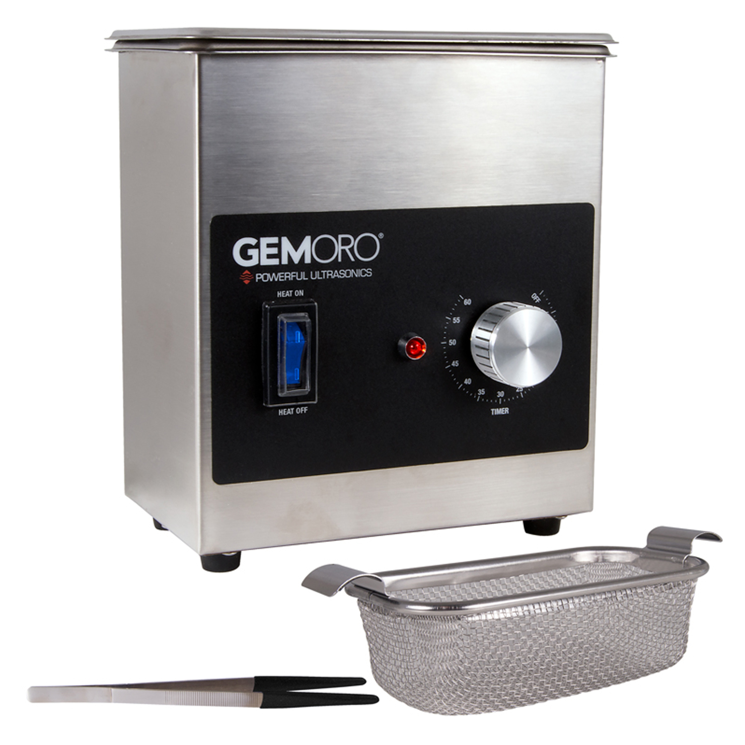 Gemoro Next Generation Ultrasonic Cleaner 1.5 Pint with Heater