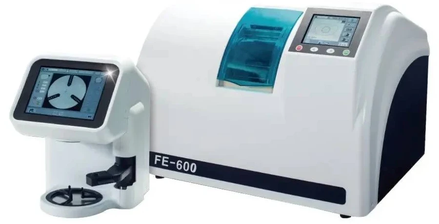 Optical Glasses Equipment Patternless Auto Lens Edger Machine with Auto