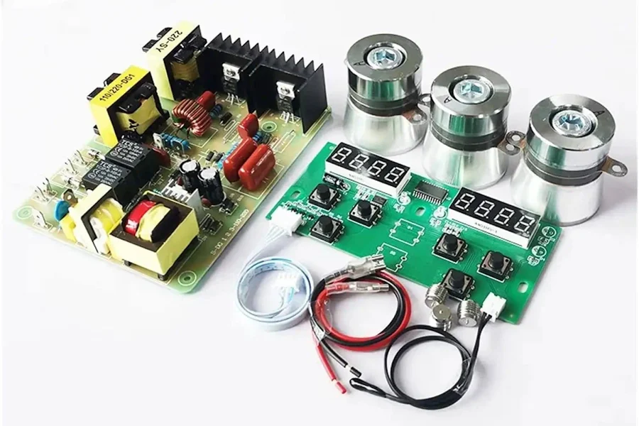 High Power 40KHz 180W Ultrasonic Cleaner PCB Assembly With Transducer For Car Washer And Industrial Cleaning Systems 220V Durable Parts Cleaning Kit F