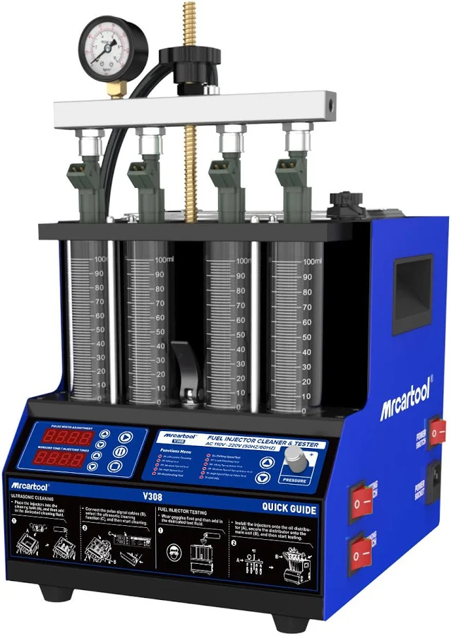 Fuel Injector Cleaner Tester Ultrasonic Wave Fuel Injection System