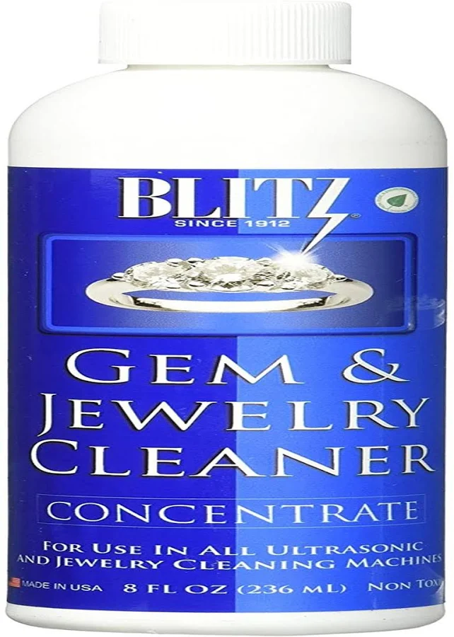 Blitz Concentrated Jewelry Cleaning Solution For Ultrasonic Cleaners 8