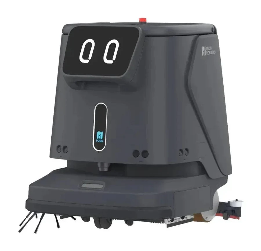 Pudu CC1 Pro Intelligent Commercial Cleaning Robot, Four-in-1 Versatile Cleaning, 4G, 17000 PA Suction Power, Auto Charging