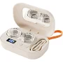 Ultrasonic Contact Lens Eyeglass Cleaning Case Portable Electric Home