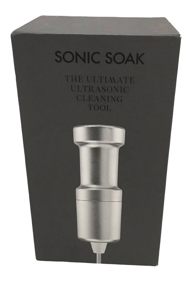Sonic Soak Ultrasonic Cleaning Tool Portable Washer 110V