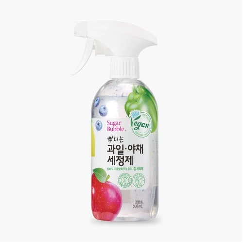 [슈가버블] 소금은 과일 세정제 500ml