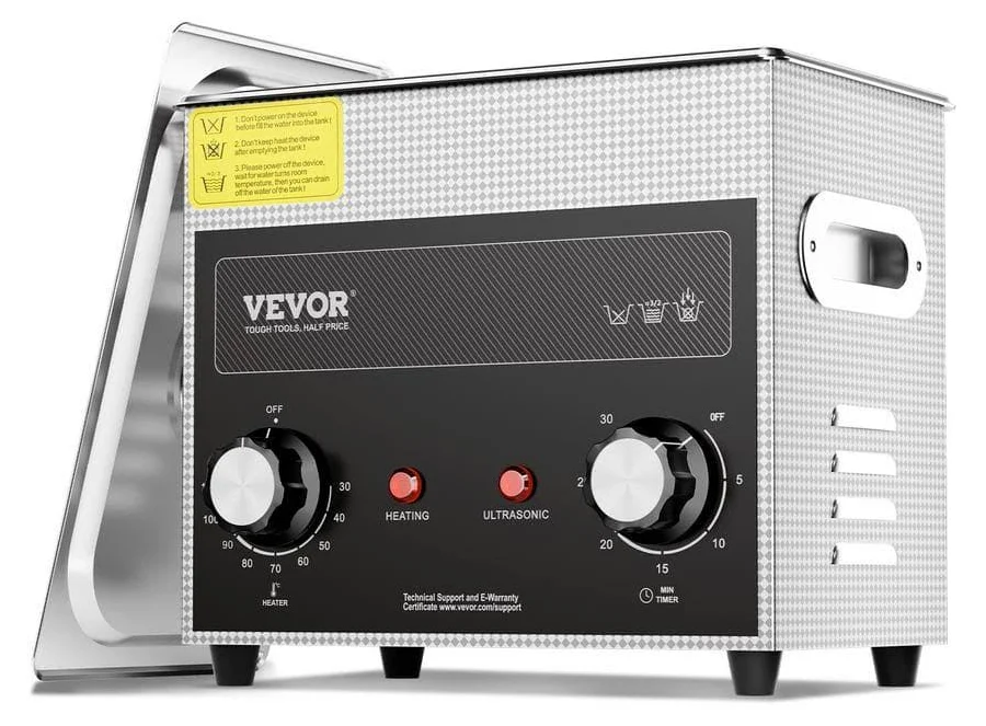 VEVOR 3L Ultrasonic Cleaner with Heater and Timer