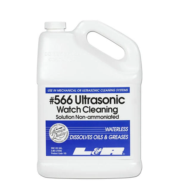 L&R #566 Ultrasonic Watch Cleaning Solution, 1 gallon