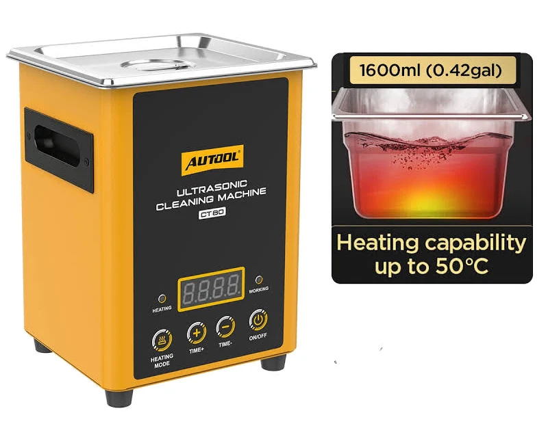AUTOOL CT80 Heated Ultrasonic Parts Cleaner