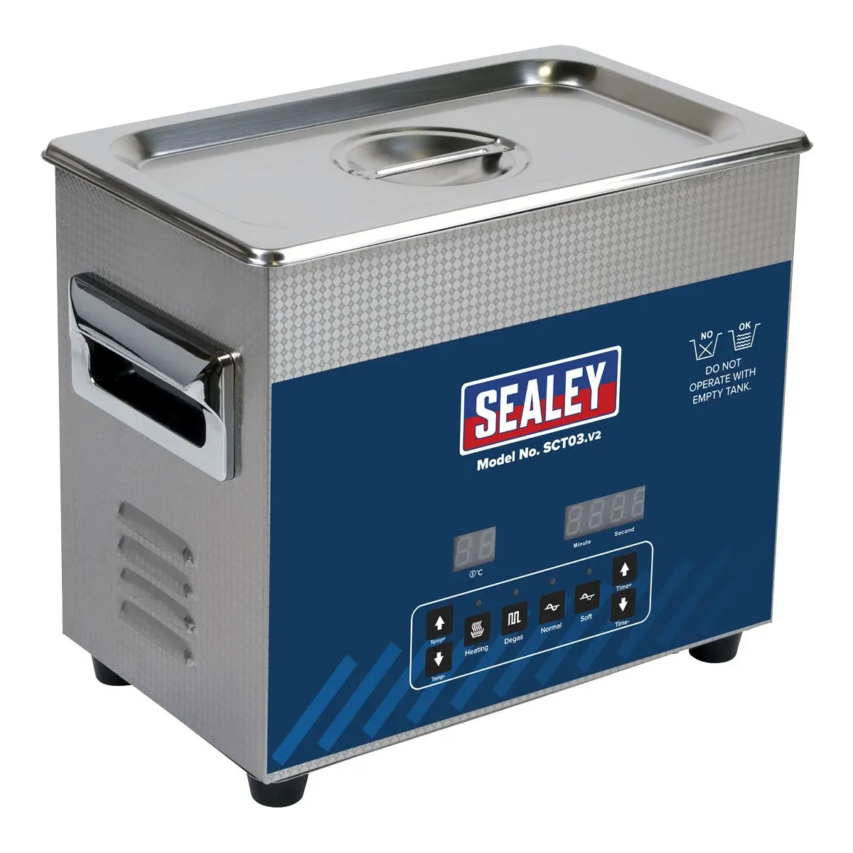 Sealey Ultrasonic Parts Cleaning Tank