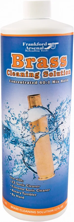 Frankford Arsenal Ultrasonic Brass Cleaning Solution, 32oz