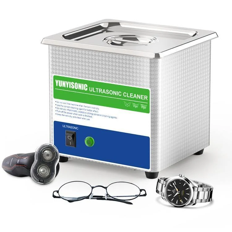 2L Ultrasonic Cleaner for Glasses, Jewelry, Dentures, Coins, Brass