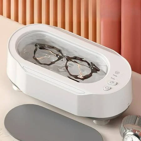 Ultrasonic Cleaner Machine, Portable Professional Ultrasonic Cleaner for Jewelry, Eyeglasses, Rings, Coins, Denture, Utensils, Chain, Women's, Size: 