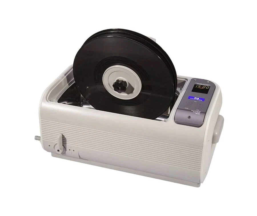 Motorized Ultrasonic Vinyl Record Cleaner A/V Cleaning Kits for Disc Albums Wash