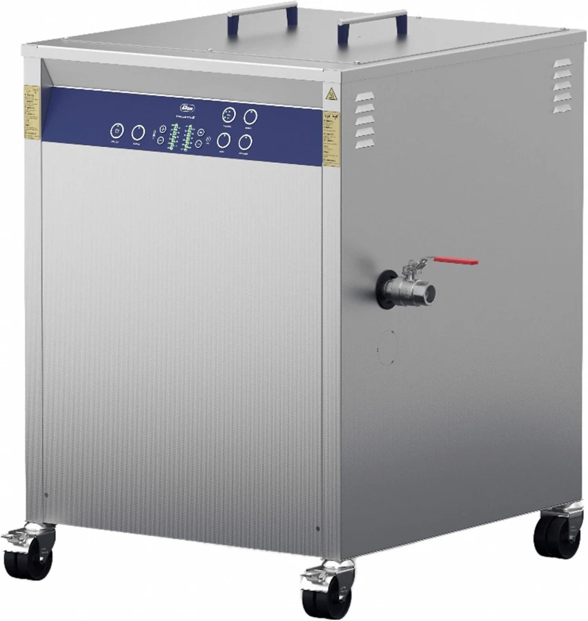 Elma Ultrasonics Ultrasonic Cleaner: 33.3 gal Tank Capacity, Degas/Dynamic/Heat/Pulse/Sweep, Heated Model: Xtra ST 1400H