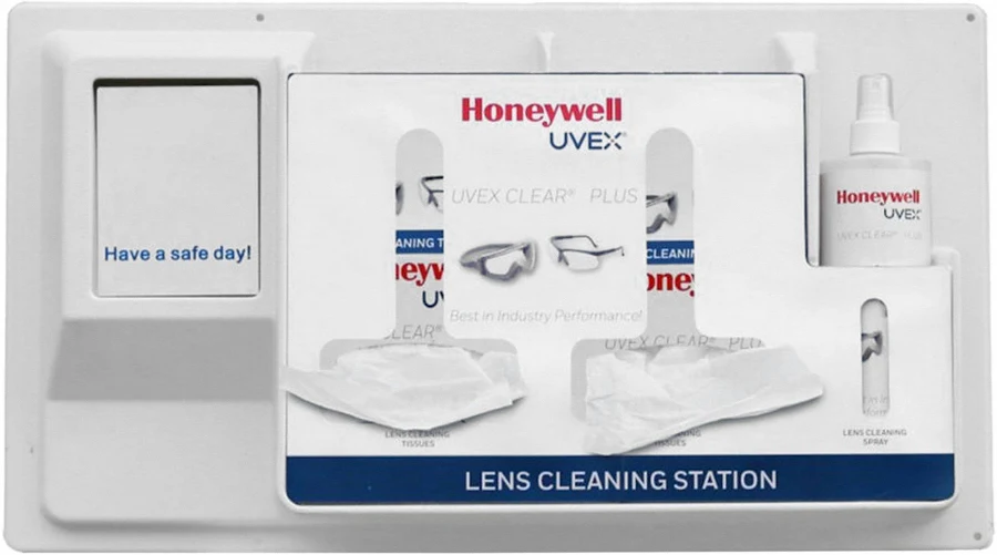 Honeywell Uvex Clear Plus Permanent Lens Cleaning Station